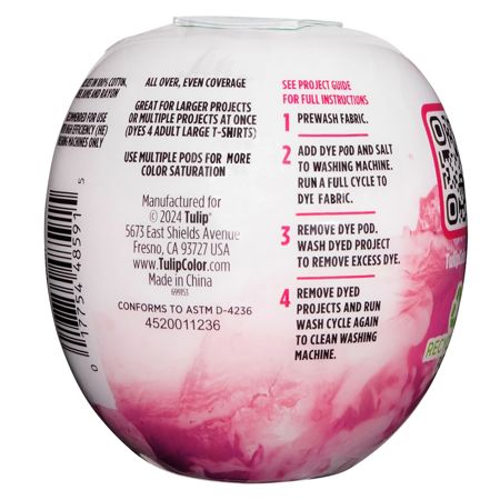 Picture of 48589 Tulip Fabric Dye Pod Petunia (Pink)