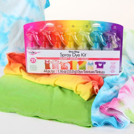 Picture of 31661 Tulip Confetti 7-Color Spray Dye Kit