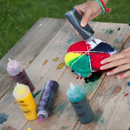 Spiral Tie Dye Pattern