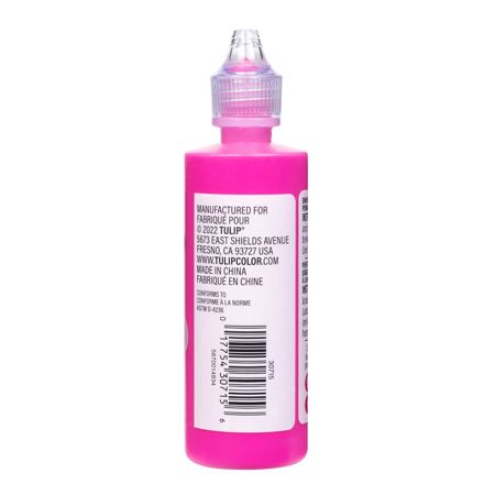 Picture of 30715 Tulip Dimensional Fabric Paint Slick Neon Plum 4 oz.