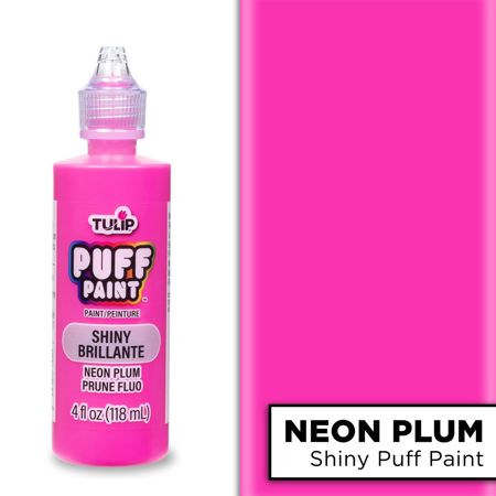 Picture of 30715 Tulip Dimensional Fabric Paint Slick Neon Plum 4 oz.