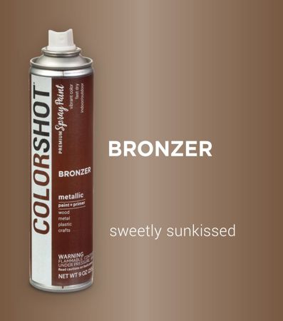 Picture of 48311 COLORSHOT Metallic Spray Paint Bronzer(Brown Metallic) 9 oz.