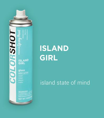 Picture of 48285 COLORSHOT Gloss Spray Paint Island Girl (Mint) 10 oz.