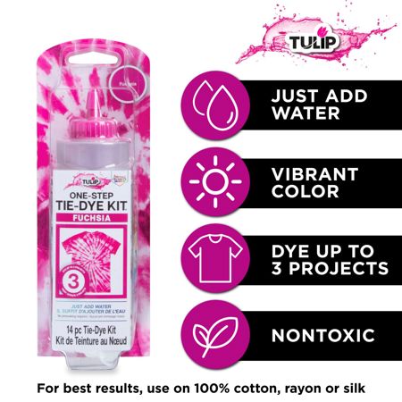 Picture of 21544 Fuchsia 1-Color Tie-Dye Kit