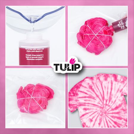 Picture of 21544 Fuchsia 1-Color Tie-Dye Kit