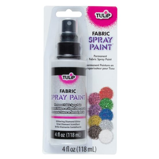 Picture of 26572 Glitter Fabric Spray Paint Glittering Diamond 4 oz.