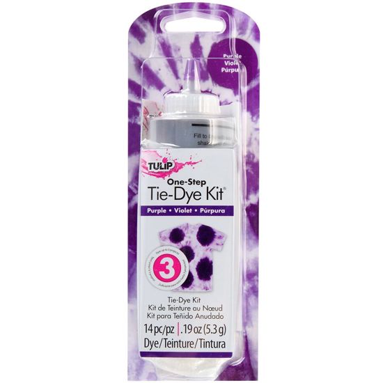 Tulip Purple 1 Color Tie Dye Kit