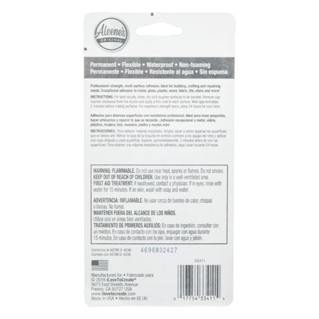 Picture of 33411 Aleene's The Ultimate Multi-Surface Adhesive .1 fl. oz. 3 Pack