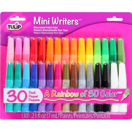 Picture of 32443 Dimensional Fabric Paint Mini Writers 30 Pack