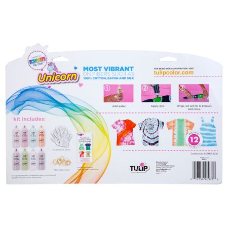 Picture of 40971 Tulip Unicorn 8-Color Tie-Dye Kit