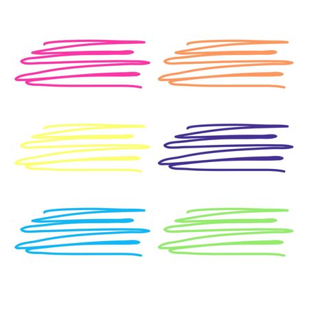 Picture of 28975 Tulip Fine-Tip  Fabric Markers Neon 6 Pack