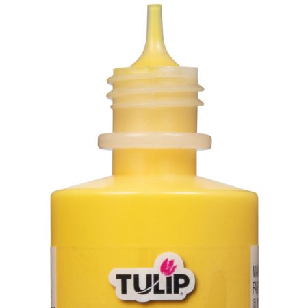 Picture of 41441 Tulip Dimensional Fabric Paint Slick Golden Yellow 4 fl. oz.