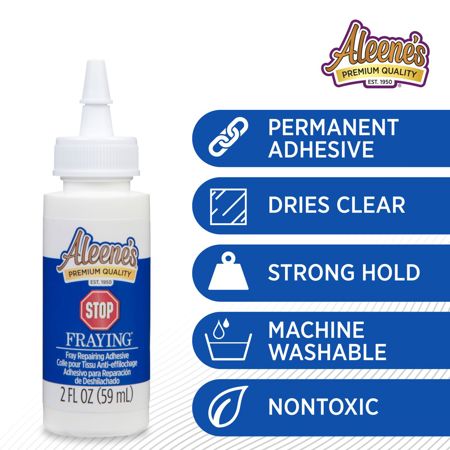 Picture of 15628 Aleene's Stop Fraying Permanent Fabric Adhesive 2 fl. oz.