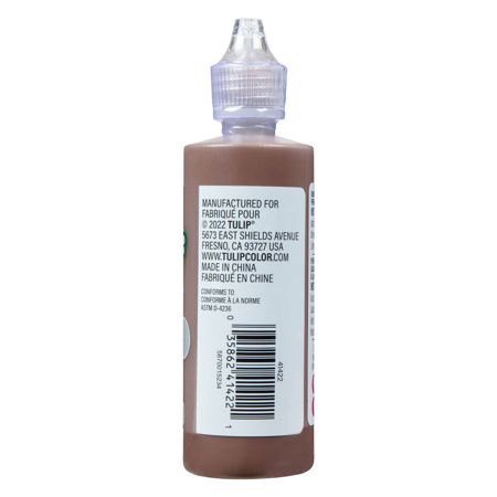 Picture of 41422 Tulip Dimensional Fabric Paint Slick Brown 4 fl. oz.