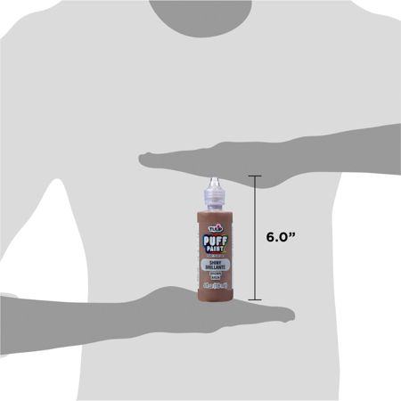 Picture of 41422 Tulip Dimensional Fabric Paint Slick Brown 4 fl. oz.