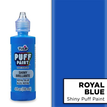 Picture of 41413 Tulip Puff Paint Shiny Royal Blue 4 fl. oz.