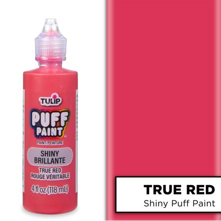 Picture of 41438 Tulip Dimensional Fabric Paint Slick True Red 4 fl. oz.