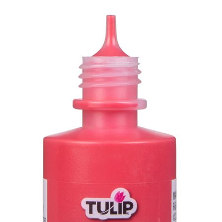 Picture of 41438 Tulip Dimensional Fabric Paint Slick True Red 4 fl. oz.