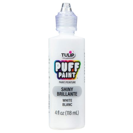 Picture of 41406 Tulip Dimensional Fabric Paint Slick White 4 fl. oz.