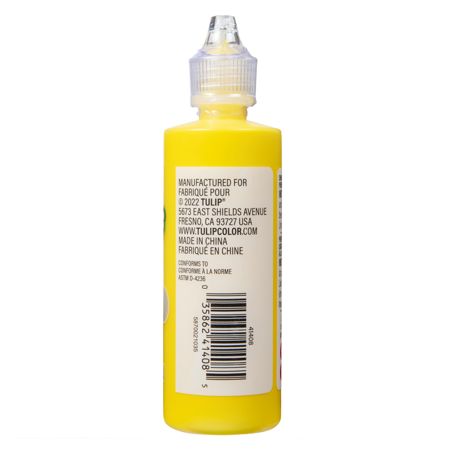 Picture of 41408 Tulip Puff Paint Shiny Yellow 4 fl. oz.