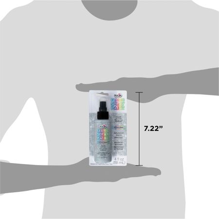 Picture of 26571 Fabric Spray Paint Silver Glitter 4 fl oz