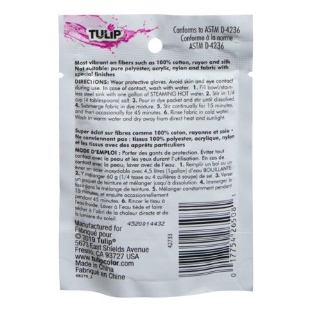 Picture of 42733 Tulip® Permanent Fabric Dye Tulip