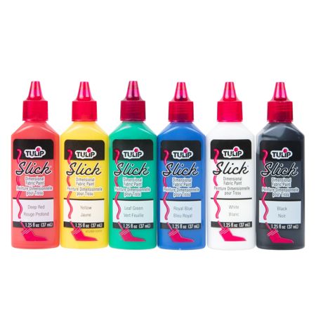 Picture of 00825 Dimensional Fabric Paint Slick 6 Pack