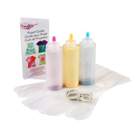 Classic 3-Color Tie-Dye Kit Content