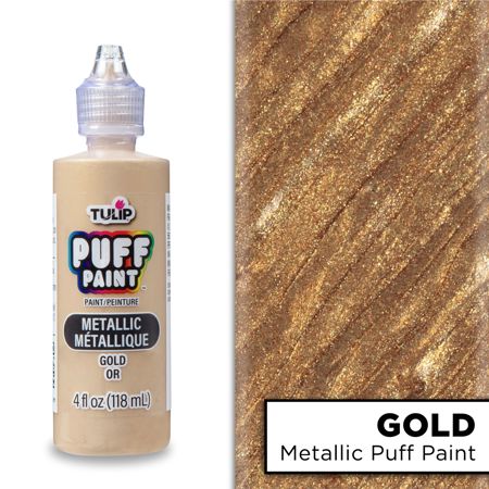 Picture of 17372 Tulip Dimensional Fabric Paint Metallics Gold 4 fl. oz.