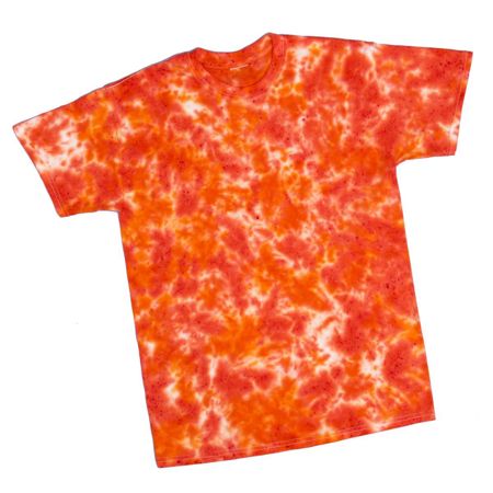 Orange Tie Dye T-shirt