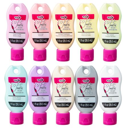 Picture of 47282 Brush-On Fabric Paint Pastels 1 fl. oz. 10 Pack