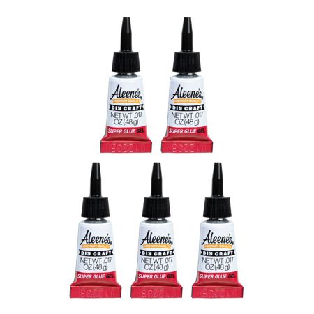 Picture of 49123 Aleene's DIY Craft Super Glue Gel 5 Pack