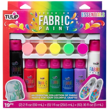 Picture of 48457                               TULIP BRUSH-ON FABRIC PAINT ESSENTIALS KIT        