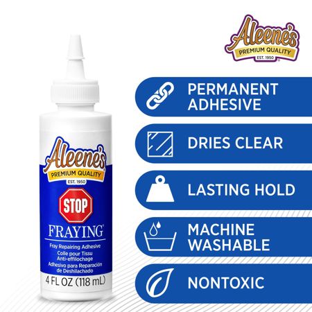 Picture of 15629 Aleene's Stop Fraying Permanent Fabric Adhesive 4 fl. oz.