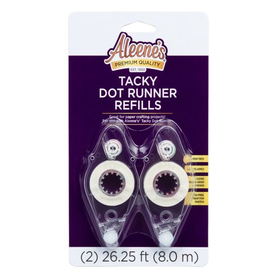 Picture of 48977 Aleene's Tacky Dot Runner Refills 2 Pack