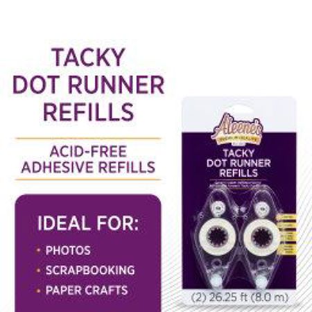 Picture of 48977 Aleene's Tacky Dot Runner Refills 2 Pack