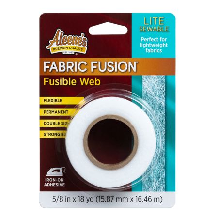 Picture of 49053 Aleene’s Fabric Fusion Lite Fusible Web (White) 5/8 in x 18 yd