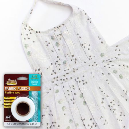 Picture of 49053 Aleene’s Fabric Fusion Lite Fusible Web (White) 5/8 in x 18 yd