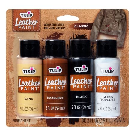 Picture of 49198                               TULIP LEATHER PAINT 4PK                           