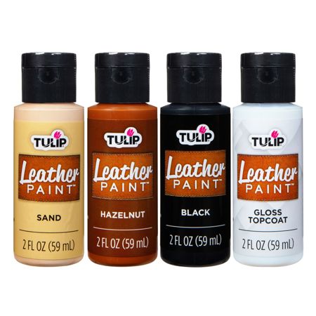 Picture of 49198                               TULIP LEATHER PAINT 4PK                           