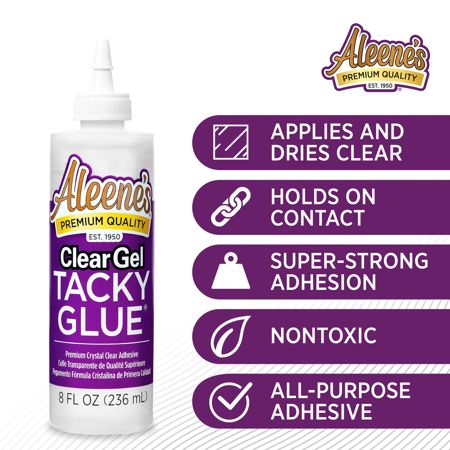 Picture of 37226 Aleene's  Clear Gel Tacky Glue 8 fl. oz. 3 Pack