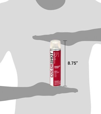 Picture of 48276 COLORSHOT Gloss Spray Paint Speeding Ticket (Dark Red) 10 oz.