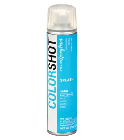 Picture of 48289 COLORSHOT Satin Spray Paint Splash (Medium Blue) 10 oz.