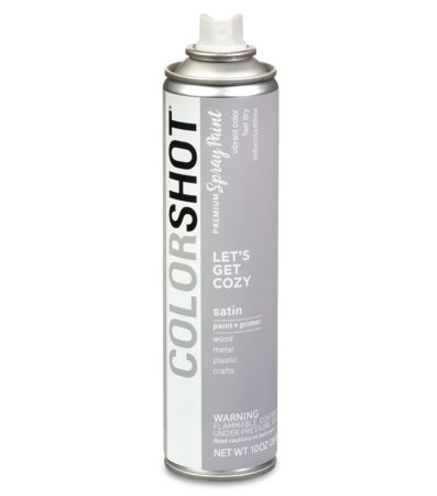 Picture of 48298 COLORSHOT Satin Spray Paint Let's Get Cozy (Light Gray) 10 oz.