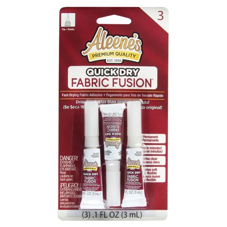 Picture of 40668 Aleene's Quick Dry Fabric Fusion .1 fl. oz. 3 Pack