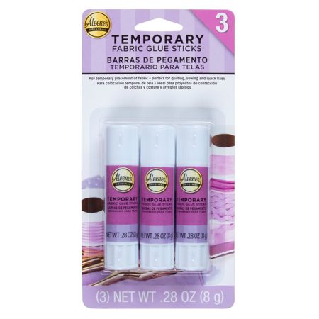 Aleene's Temporary Fabric Glue Sticks 3 Pack