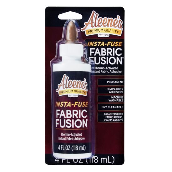 Picture of 48367 Aleene's Insta-Fuse Fabric Fusion Thermo-Activated Instant Fabric Adhesive 4 fl. oz.