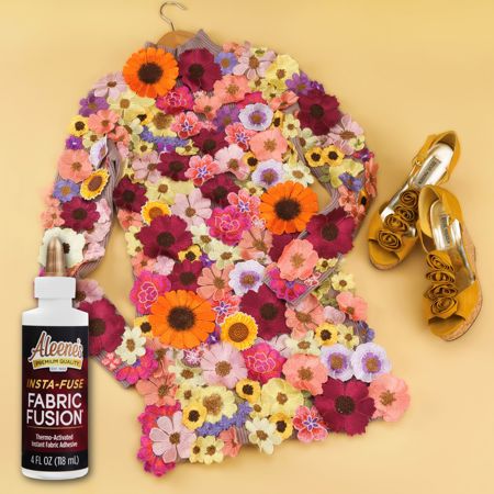 Picture of 48367 Aleene's Insta-Fuse Fabric Fusion Thermo-Activated Instant Fabric Adhesive 4 fl. oz.