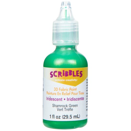 Picture of 54215 3D Fabric Paint Shamrock Green 1 oz.