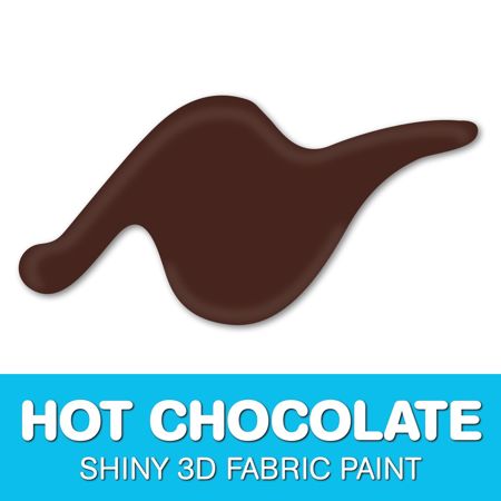 Picture of 11318 3D Fabric Paint Hot Chocolate 1 oz.
